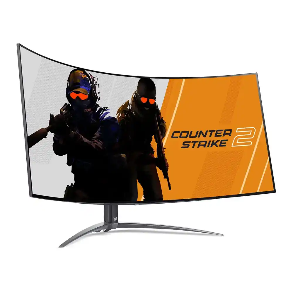 (image for) Acer Predator X45 44.5" UWQHD Ultra Wide 240Hz OLED FreeSync Premium Gaming Monitor